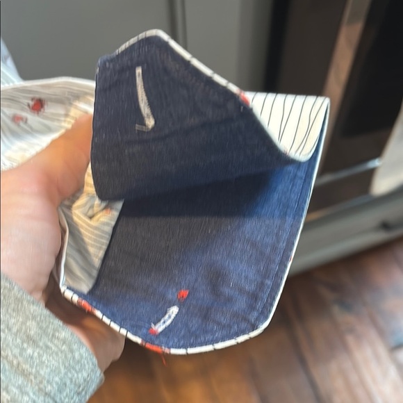 Bugatchi shaped fit large crab long sleeve button down - Picture 6 of 6